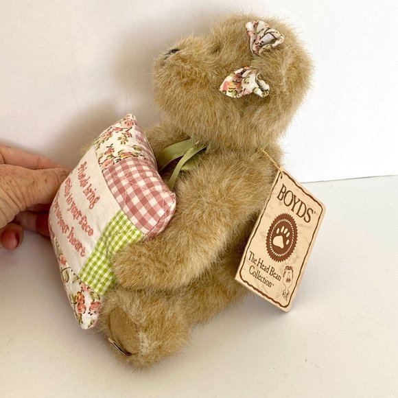 Ida Goodfriend Boyds Bears Plush Thinkin of Ya Series Holding Pillow With Tags - Picture 8 of 15